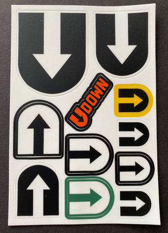 All U sticker sheet