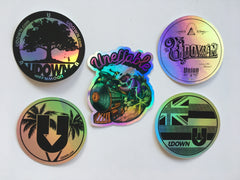 Holographic stickers