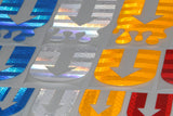 Super Reflective Stickers (Machine Cut)