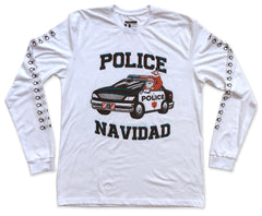 Police Navidad Shaka Santa shirt