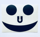 Lit Smiley Face Sticker