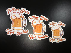 Follow Liters sticker