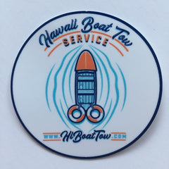 Boat Tow Sticker