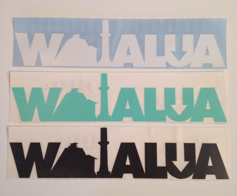 Waialua Sticker