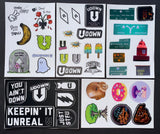 6 pack of sticker sheets