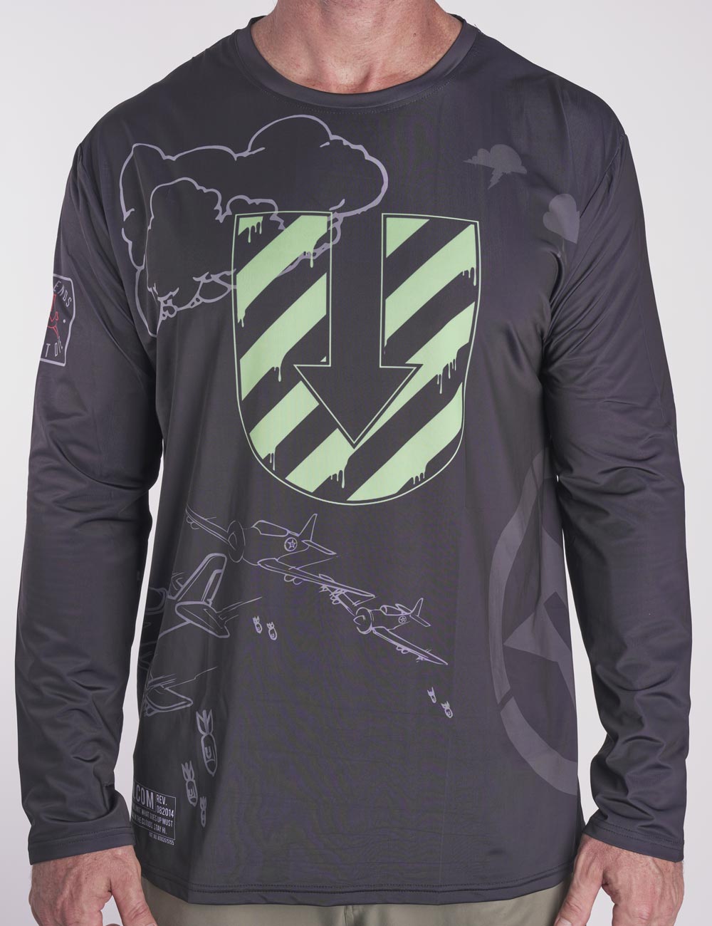 【YOURNUS】Hand Painting Long Sleeve YOURNUS】Hand Painting Long Sleeve Freehand sleeve I