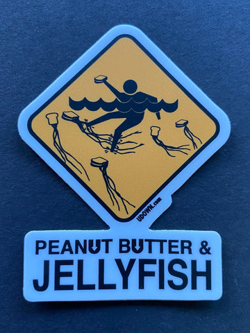 PB&Jellyfish fasty Sticker