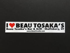 Beau Tosaka Bumper Sticker