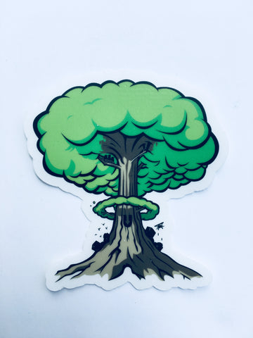 Atom Tree Sticker