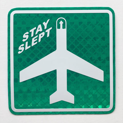 Stay Slept Reflective Sticker